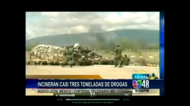 Incineran Tres Toneladas De Drogas