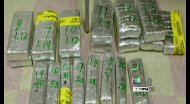 Decomisan $1.4 Millones En Cocaina