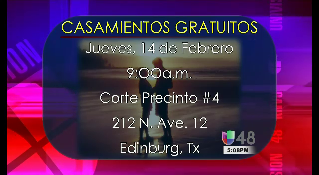 Casamientos Gratuitos Para Dia De San Valentin