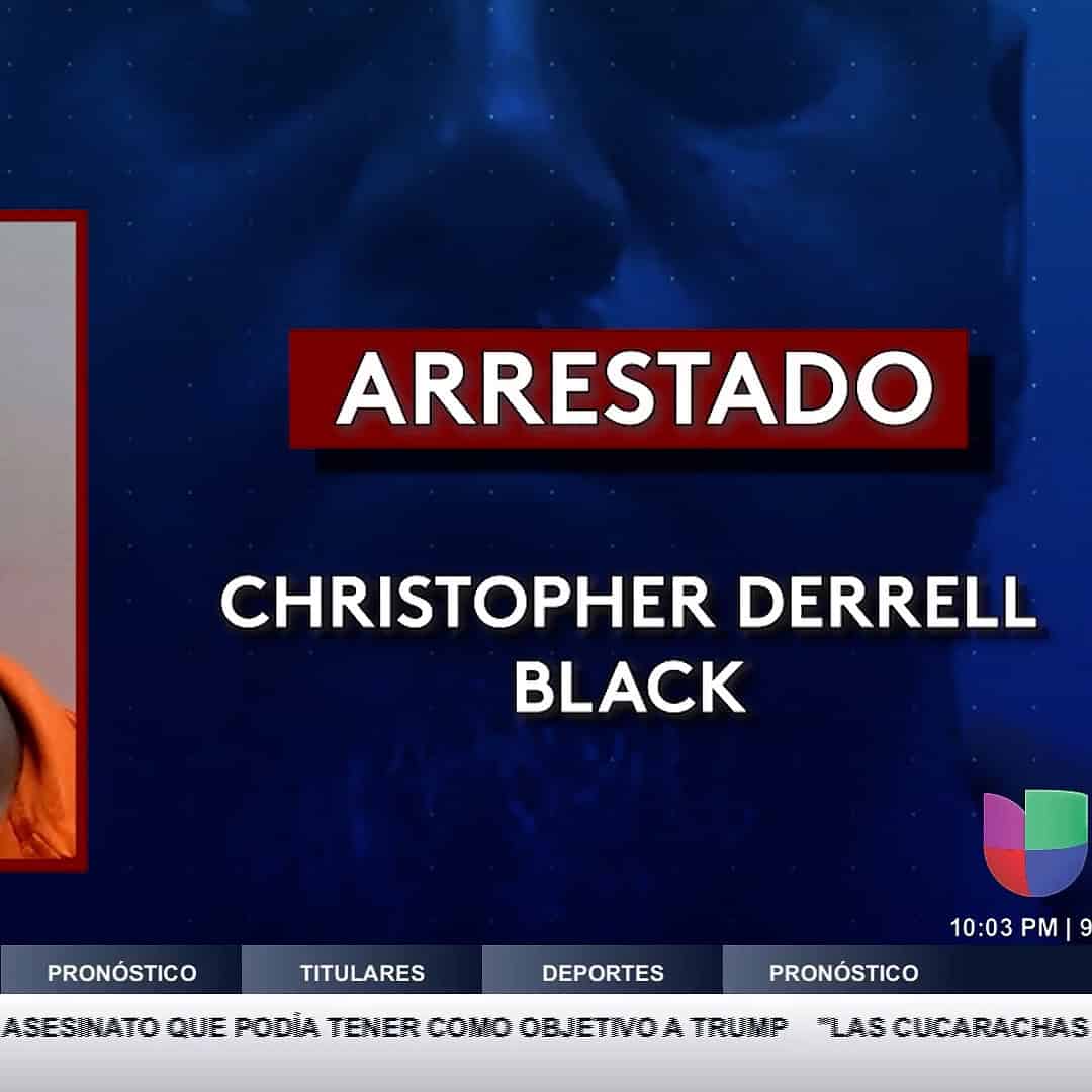 Hombre Buscado en Bexar, Christopher Darrell Black, Capturado en Parada de Tráfico en Cameron