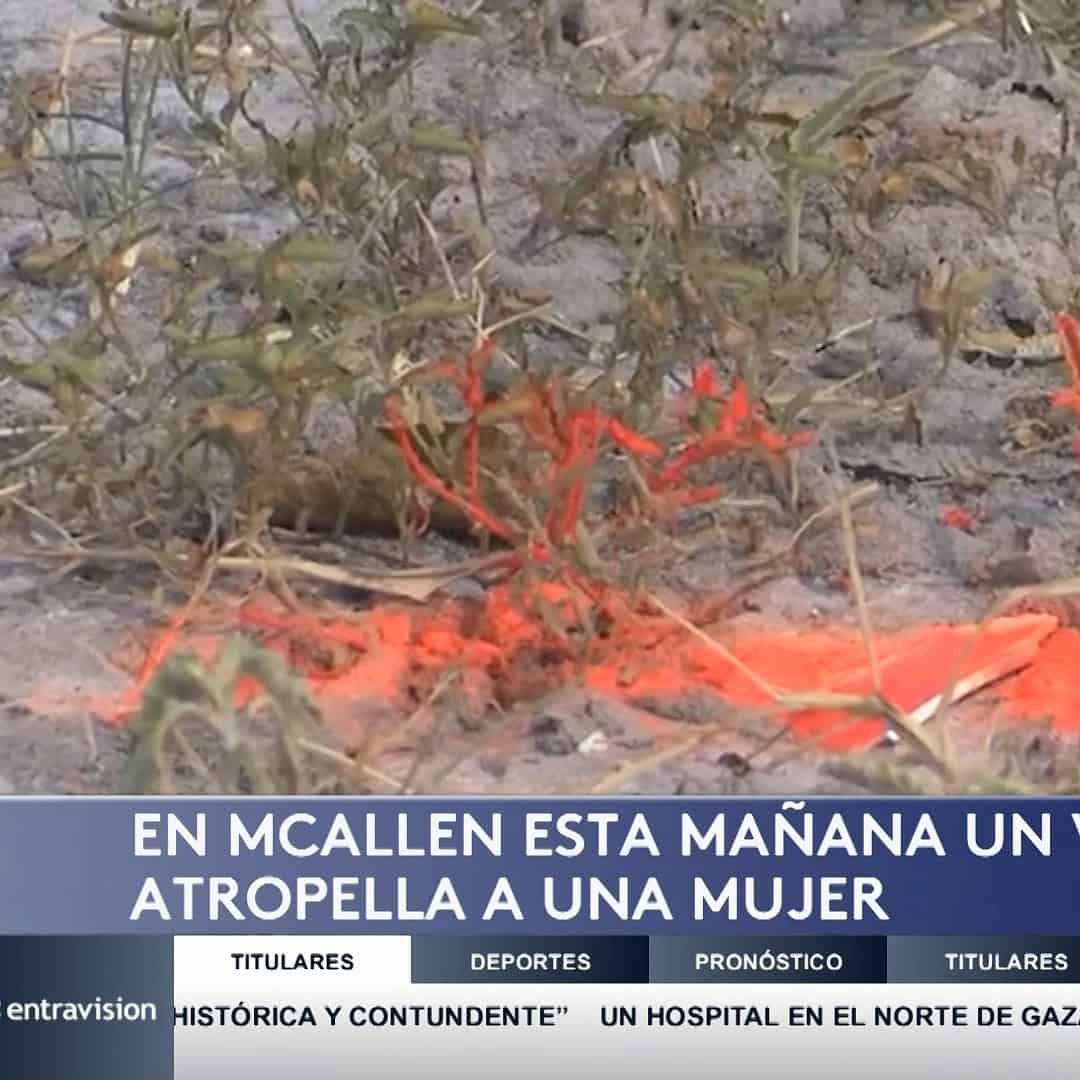 Mujer Arrollada en McAllen Mientras Hacía Ejercicio: Policía Investiga el Caso