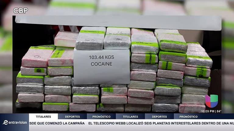 Incautan Más de 3 Millones de Dólares en Cocaína en el Puente Internacional de Río Grande
