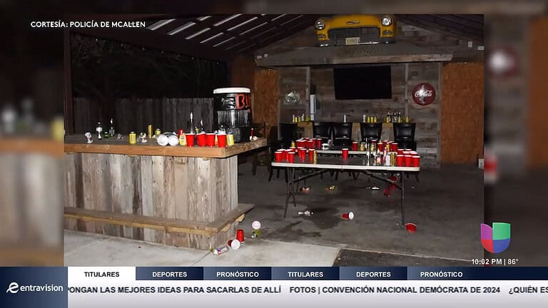 Detenidos en McAllen por Suministrar Alcohol a Menores de Edad