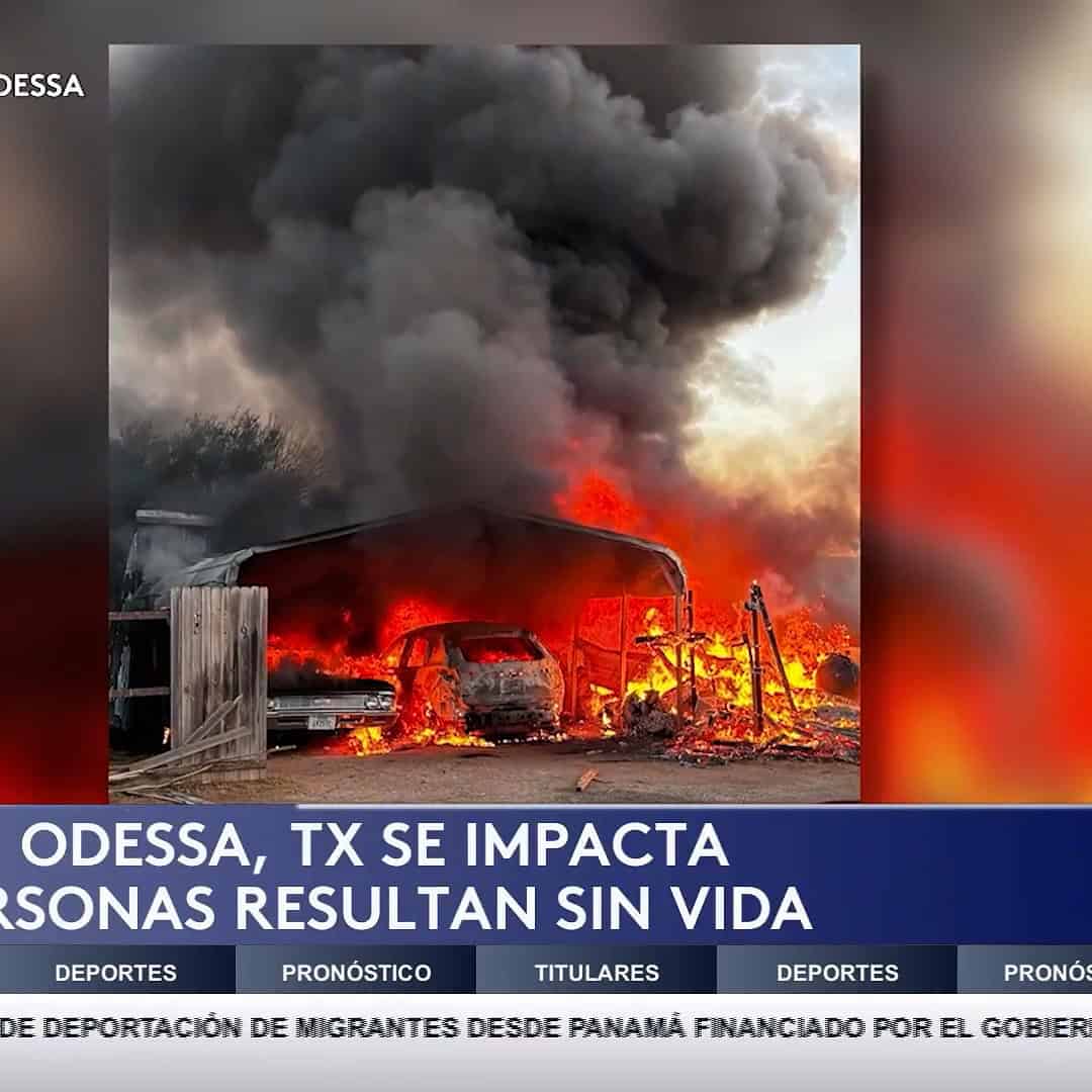 Accidente Aéreo en Odessa Cobra la Vida de Dos Personas Tras Colisión con Líneas Eléctricas