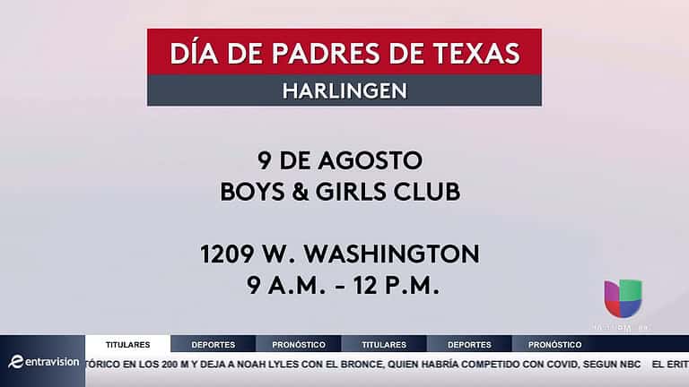 “Día de Padres de Texas” en Harlingen: Aprovecha Recursos Gratuitos para el Regreso a Clases