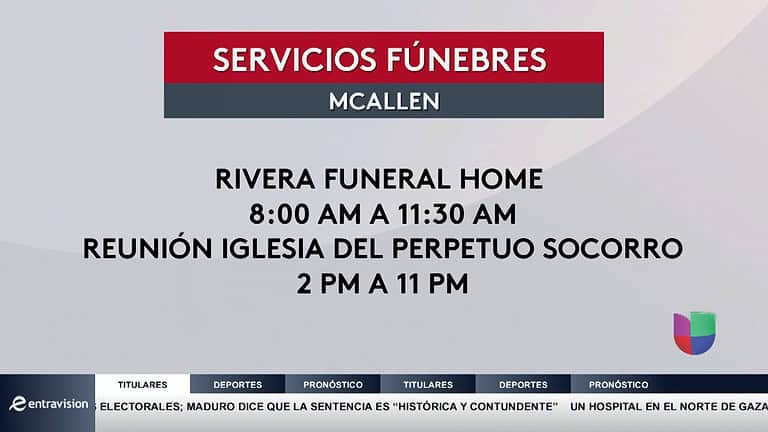 McAllen Se Prepara para Velación del Joven Estudiante Adán de la Cruz