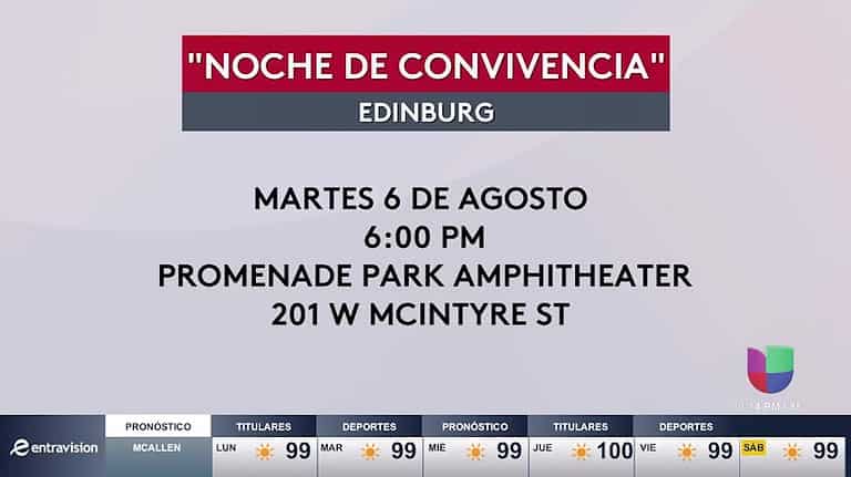 Edinburg Celebra National Night Out para Fortalecer Lazos Comunitarios
