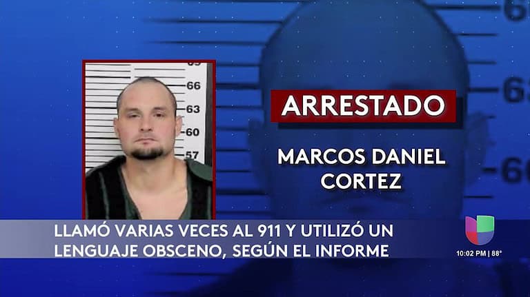 Hombre Arrestado en Willacy por Abusar del Sistema 911 y Amenazas Contra un Oficial