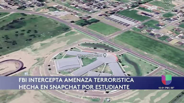 Estudiante Arrestado en Starr por Amenazas Terrorísticas Contra Escuela a Través de Snapchat