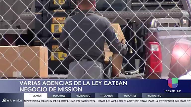 Agentes Federales y Policía de Mission Ejecutan Operativo en Negocio Local