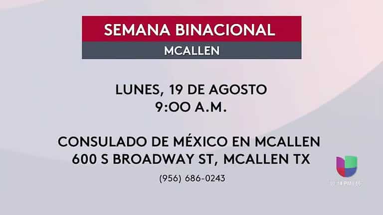 Semana Binacional de Educación Inicia en McAllen: Oportunidades y Recursos para la Comunidad