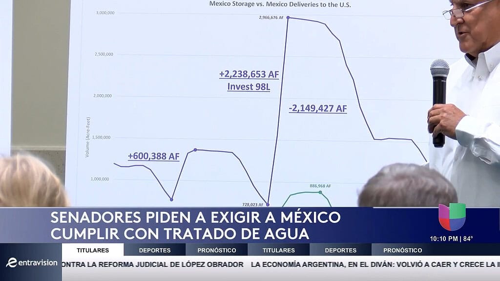 Senador John Cornyn Exige a México Cumplir con el Acuerdo de Agua de 1944