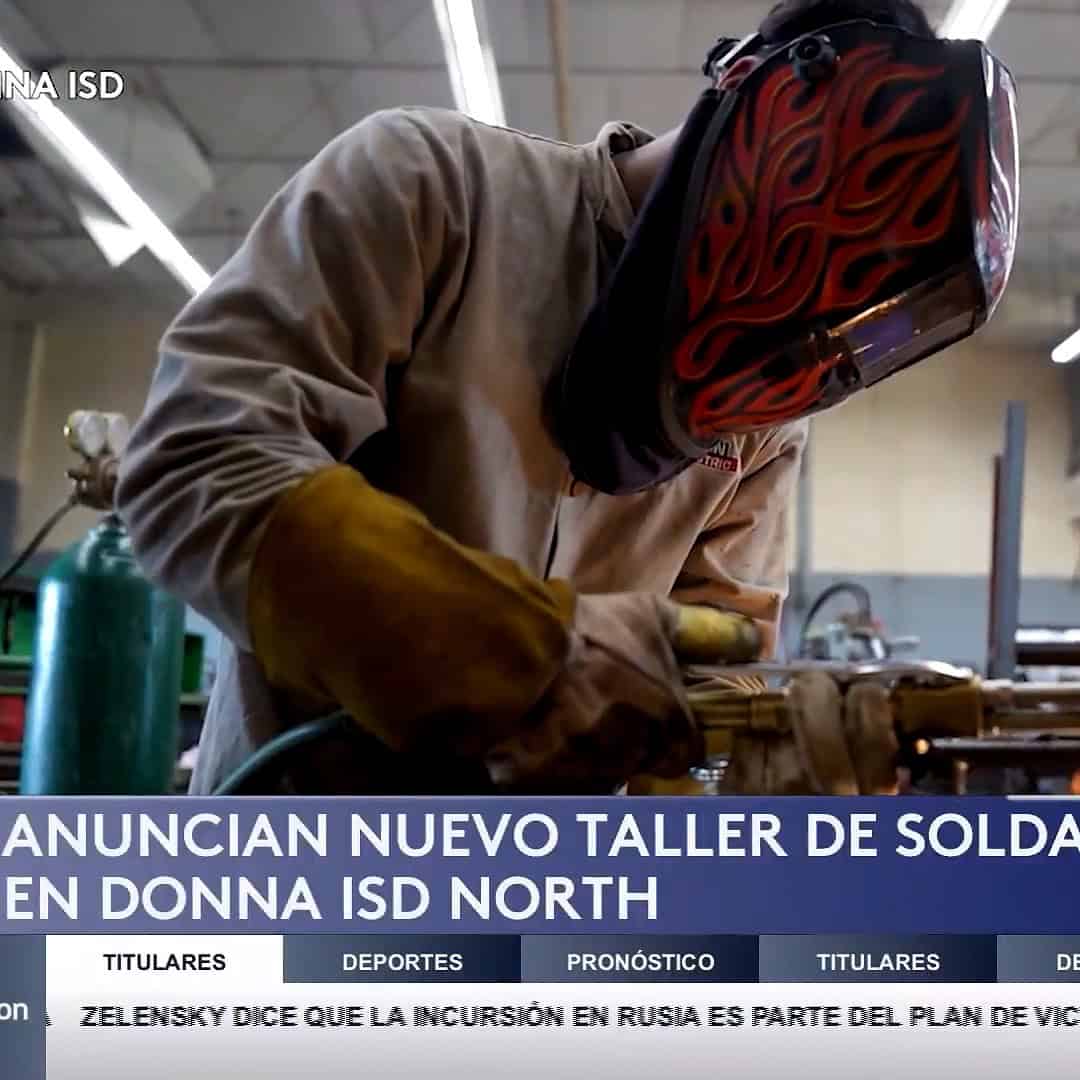 Distrito Escolar de Donna Inaugura Taller de Soldadura de Última Generación para Estudiantes