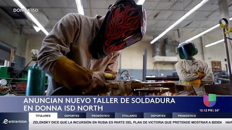 Distrito Escolar de Donna Inaugura Taller de Soldadura de Última Generación para Estudiantes