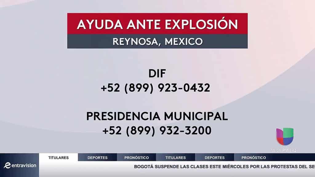 Explosión en Reynosa: Almacenamiento Ilegal de Pólvora Cobra Dos Vidas y Deja Más de 20 Heridos