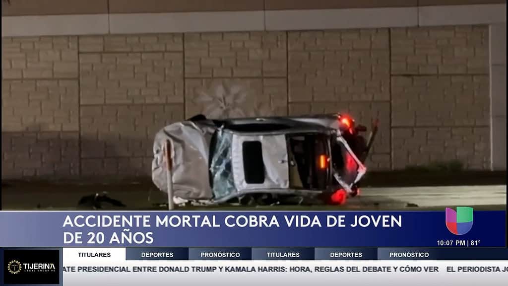 Accidente Mortal en Brownsville Deja a Conductor de 20 Años Sin Vida