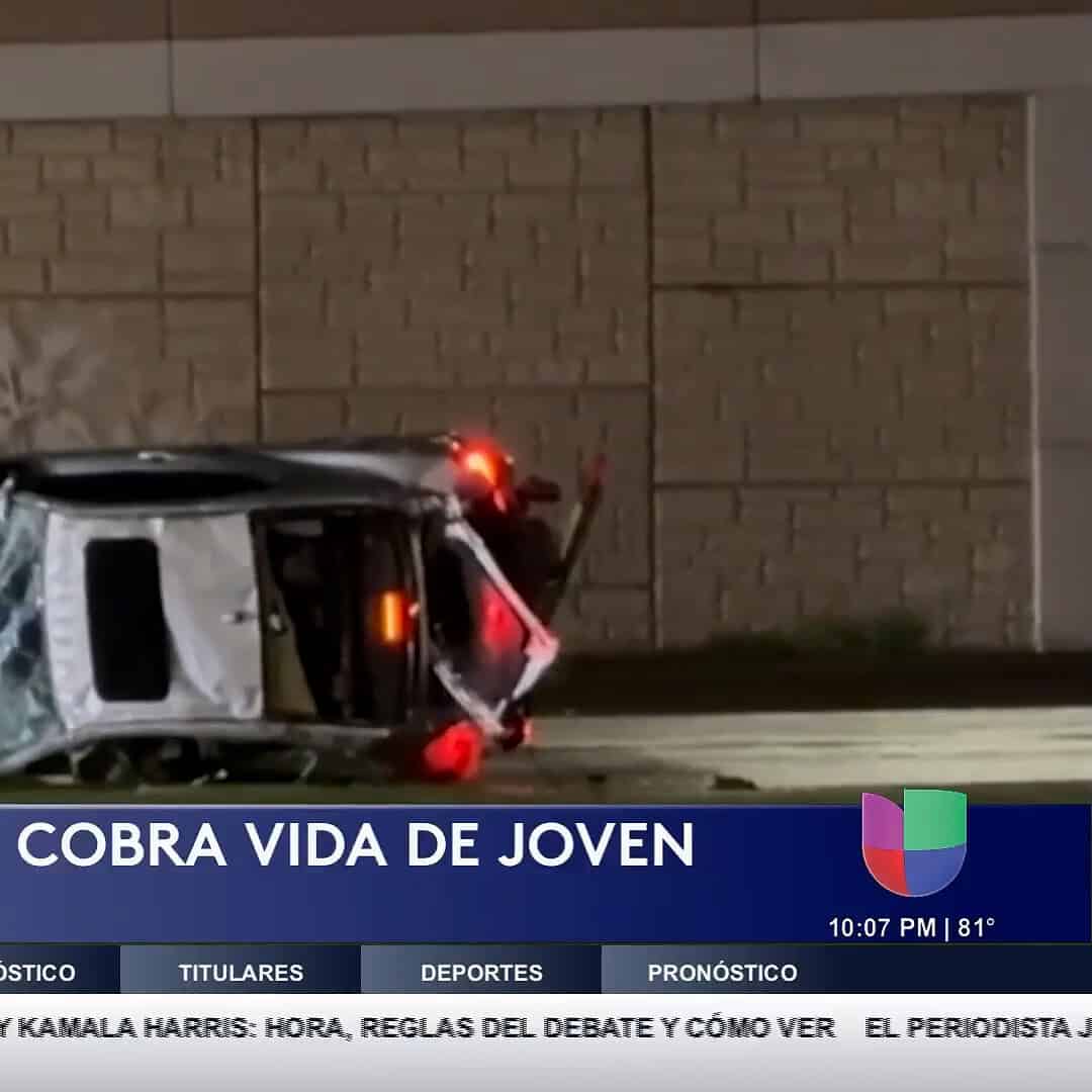 Accidente Mortal en Brownsville Deja a Conductor de 20 Años Sin Vida
