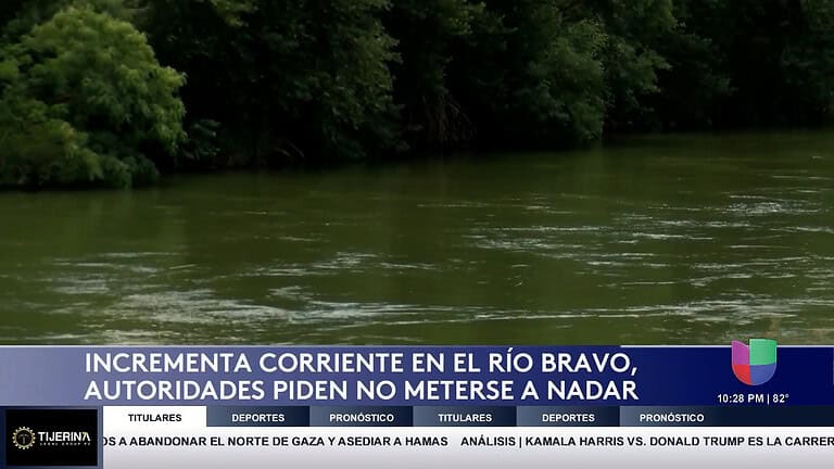 Río Bravo: Autoridades Alertan sobre Aumento Peligroso de Corrientes