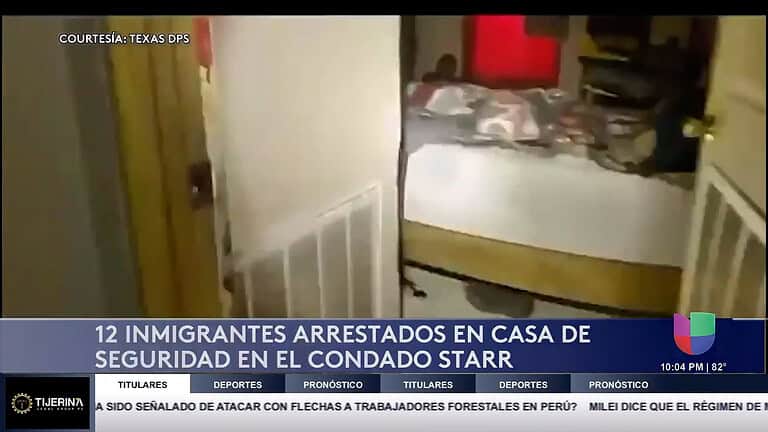 Descubren Casa de Seguridad con 12 Inmigrantes en el Condado de Starr: Dos Arrestados por Tráfico de Humanos