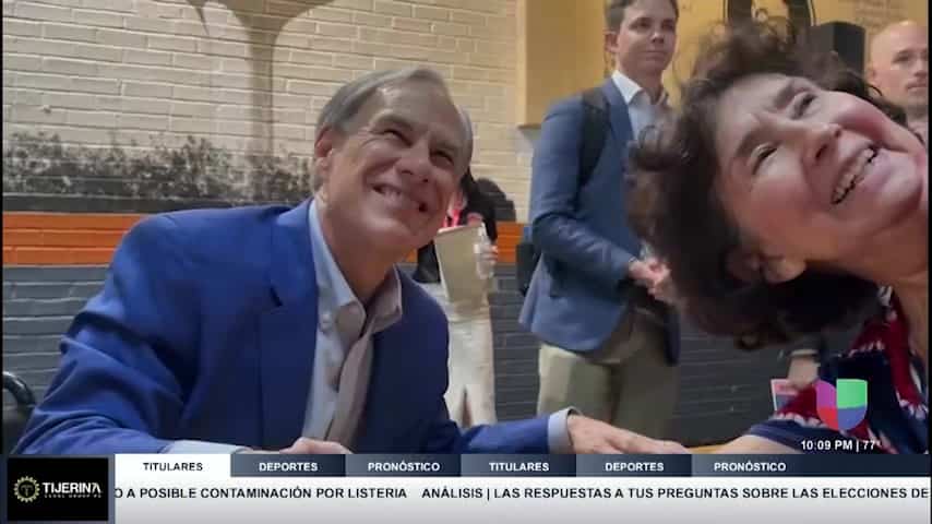 Greg Abbott, Gobernador de Texas, Apoya a Jenny López y Promueve las Votaciones Anticipadas