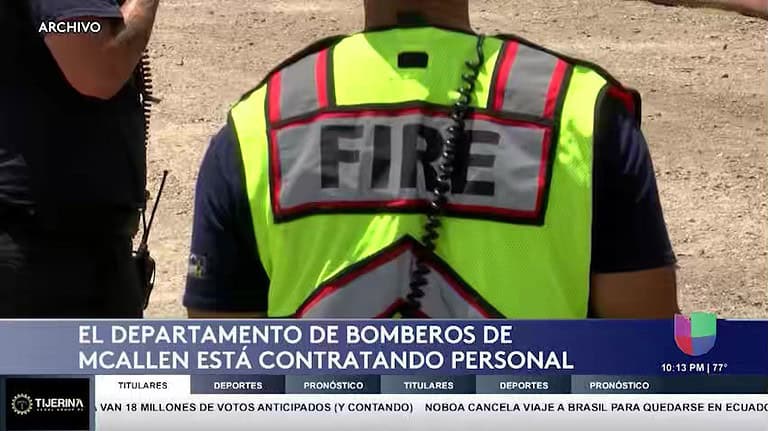 El Departamento de Bomberos de McAllen busca aumentar su equipo: Aplicaciones abiertas hasta el 4 de diciembre