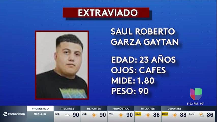 Desaparición misteriosa en Matamoros: Familia busca desesperadamente a Saúl Roberto Garza Gaitán