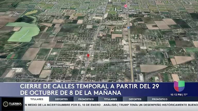 Cierre Temporal de Calles en Donna por Obras Públicas: Todo Lo Que Necesitas Saber
