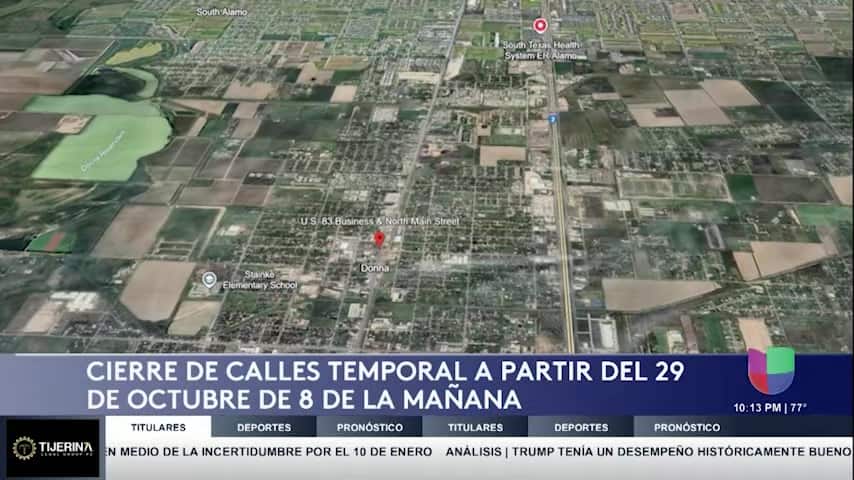 Cierre Temporal de Calles en Donna por Obras Públicas: Todo Lo Que Necesitas Saber