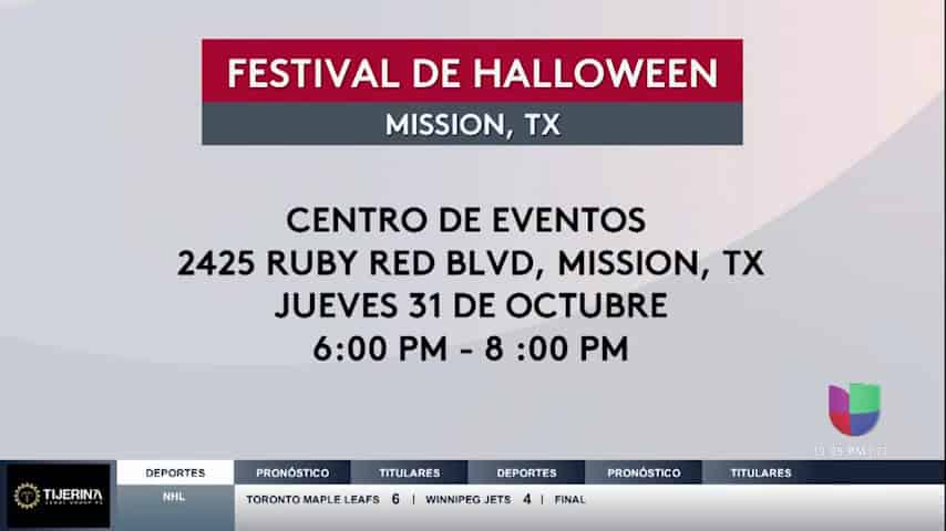 Noche de Brujas Segura y Divertida en la Ciudad de Misión