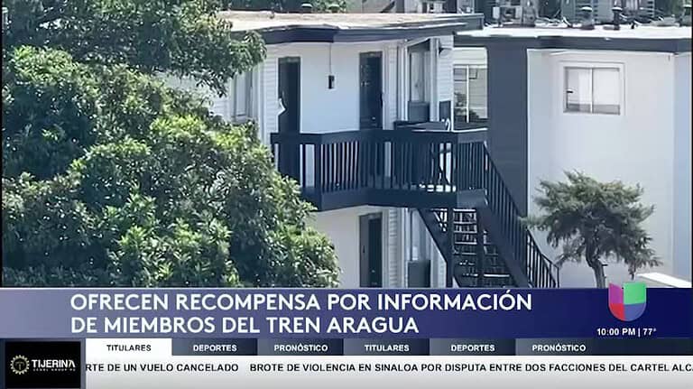 Operativo en Texas contra el grupo criminal Tren de Aragua: recompensa de $5,000 por información