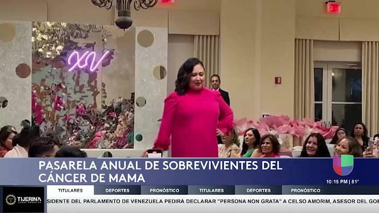 15º Evento Anual por la Vida: Sobrevivientes de Cáncer de Seno Desfilan en Mcallen Country Club