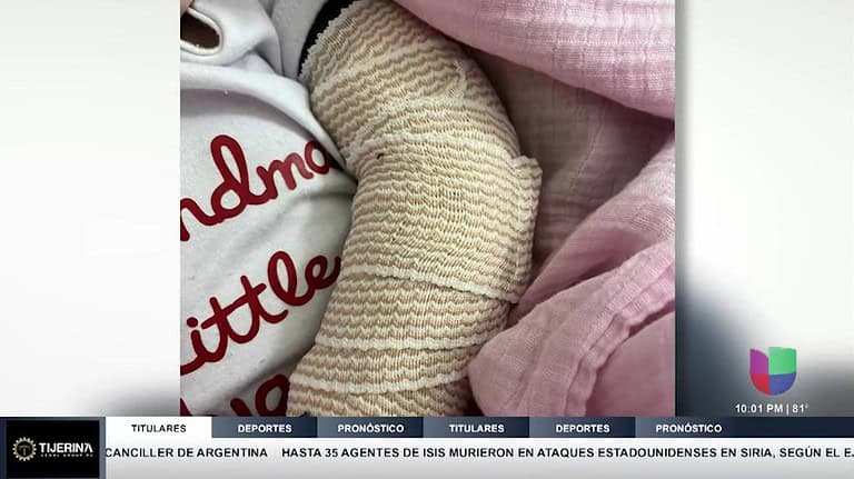 Madre Arrestada por Agresión a Bebé de Dos Meses en Mercedes