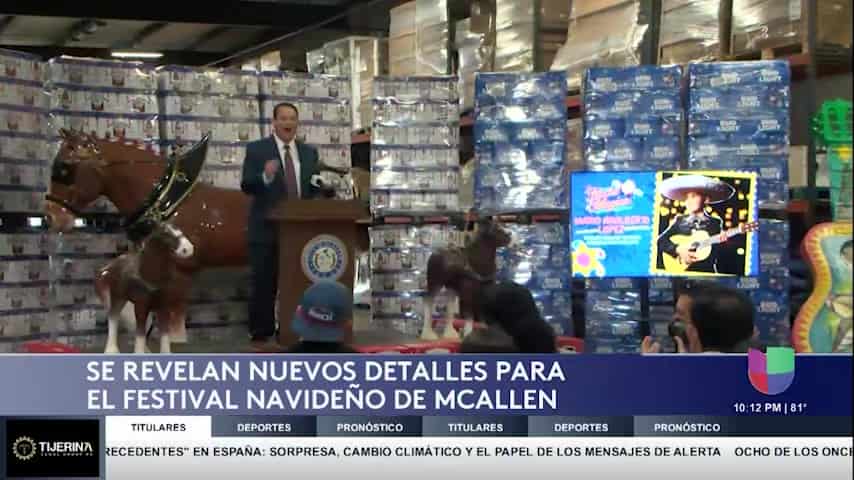 McAllen desvela sorpresas para su desfile navideño anual