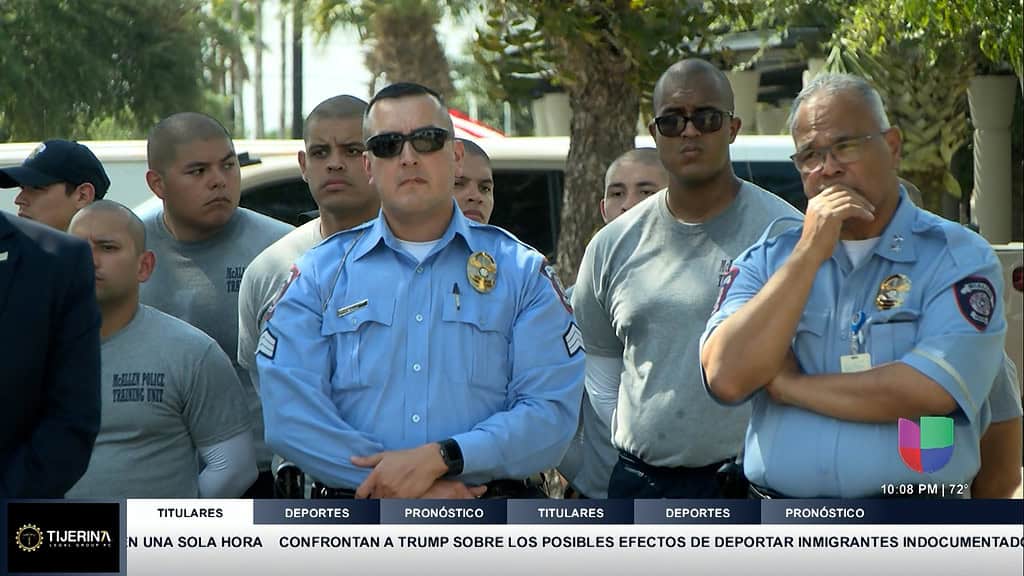 McAllen Honra a Oficiales Caídos con Emotiva Caminata y Memorial