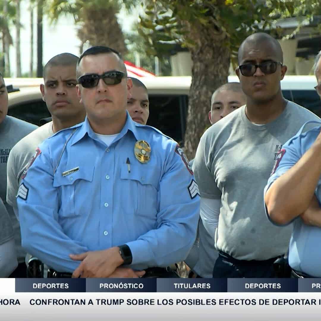 McAllen Honra a Oficiales Caídos con Emotiva Caminata y Memorial