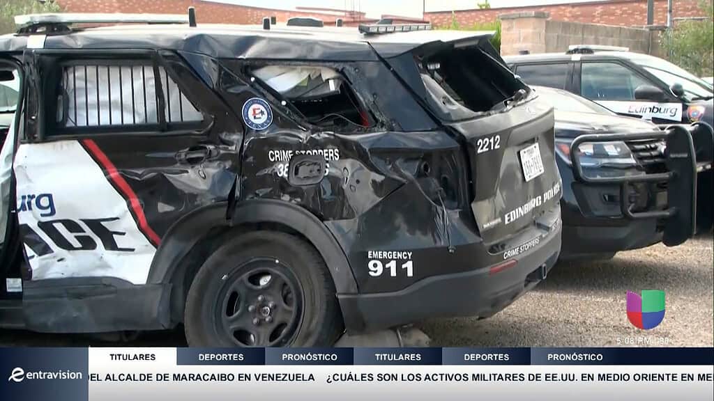 Conductor ebrio recibe fianza de $1.5 millones tras impactar a oficial en Edinburg