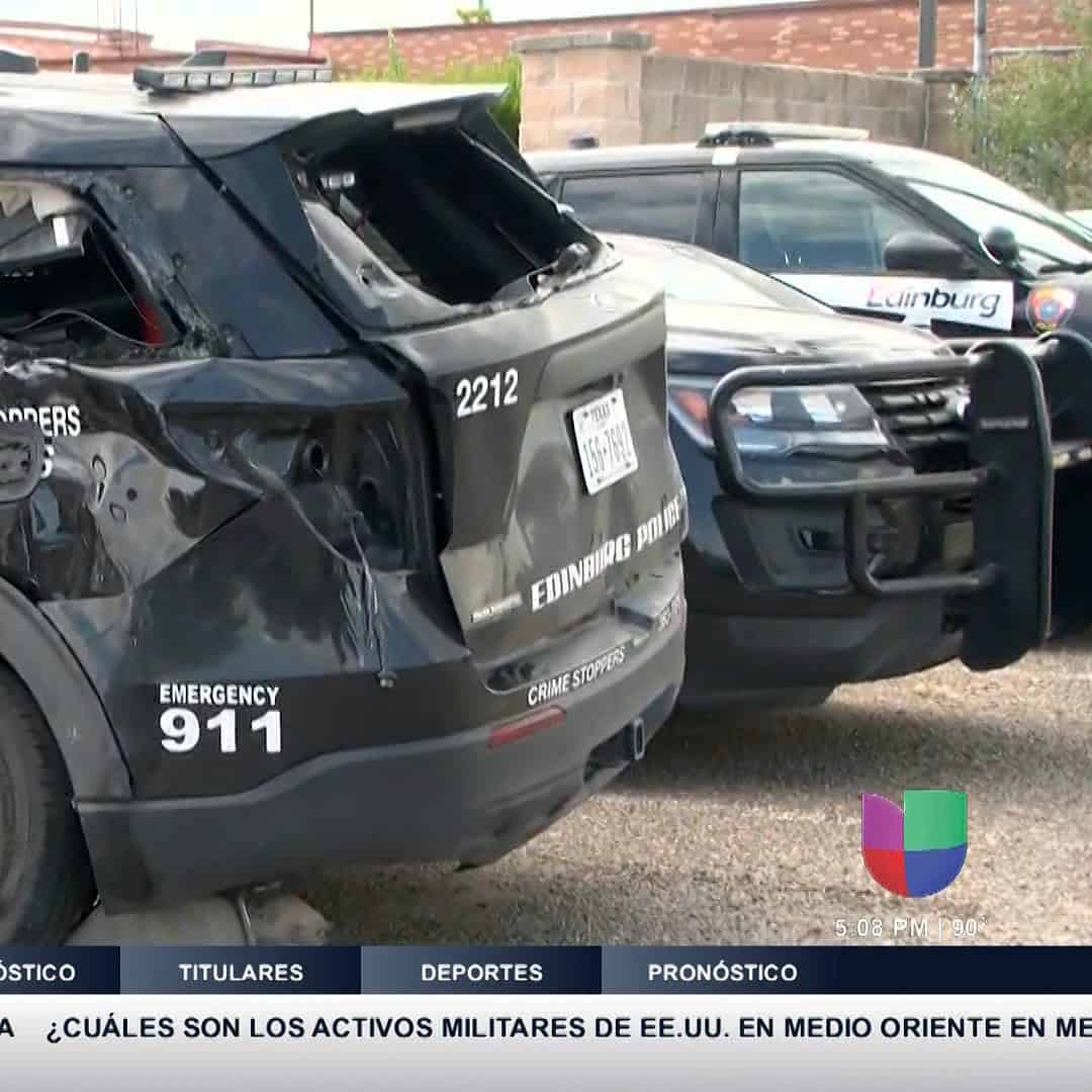 Conductor ebrio recibe fianza de $1.5 millones tras impactar a oficial en Edinburg