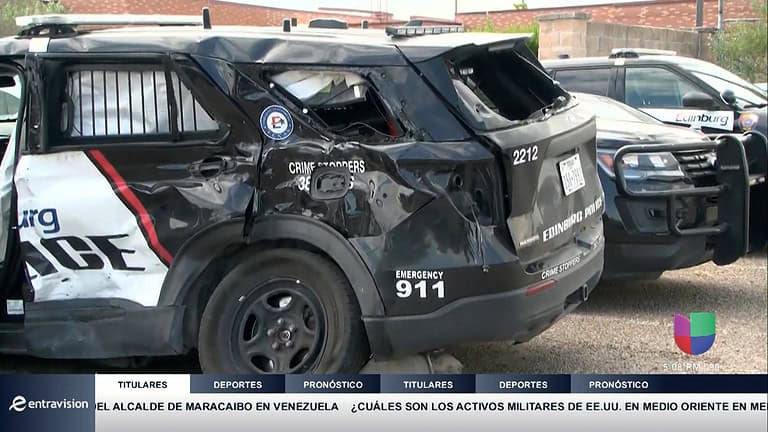 Conductor ebrio recibe fianza de $1.5 millones tras impactar a oficial en Edinburg