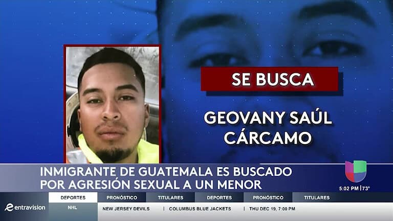 Actualización de la Lista de los Más Buscados: Giovanni Saúl Cárcamo, el Nuevo Fugitivo