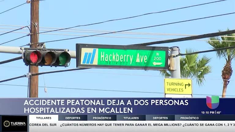 Accidente Peatonal en McAllen: Mujer y Niño Atropellados