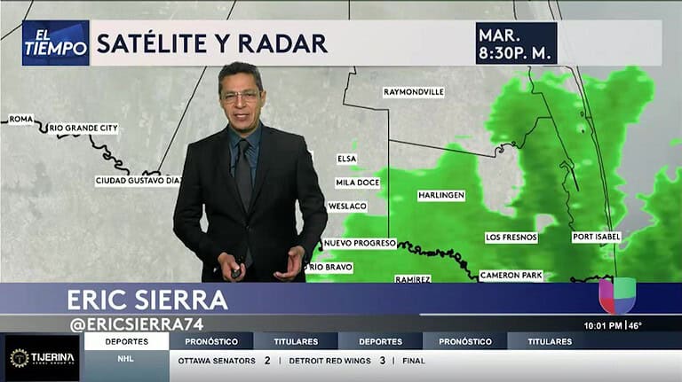 Prevalecerán las bajas temperaturas en la región sur de Texas y el norte de Tamaulipas