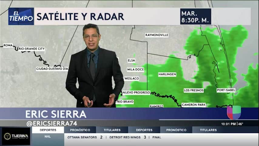 Prevalecerán las bajas temperaturas en la región sur de Texas y el norte de Tamaulipas