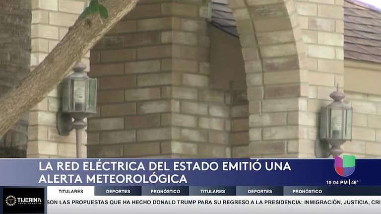 Alerta Meteorológica en Texas: Riesgo de Afectación en la Red Eléctrica