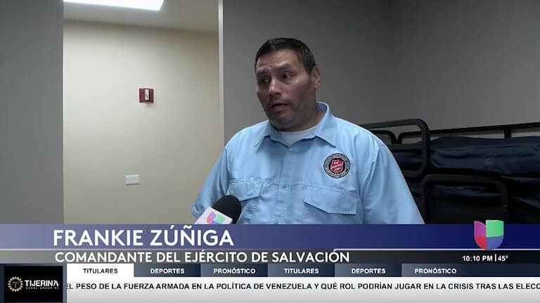 El Ejército de Salvación da refugio en invierno: una mano extendida para los necesitados