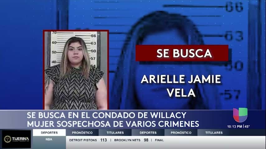 Búsqueda intensiva: Arielle Vela, sospechosa de crimen organizado y robo agravado en Hidalgo