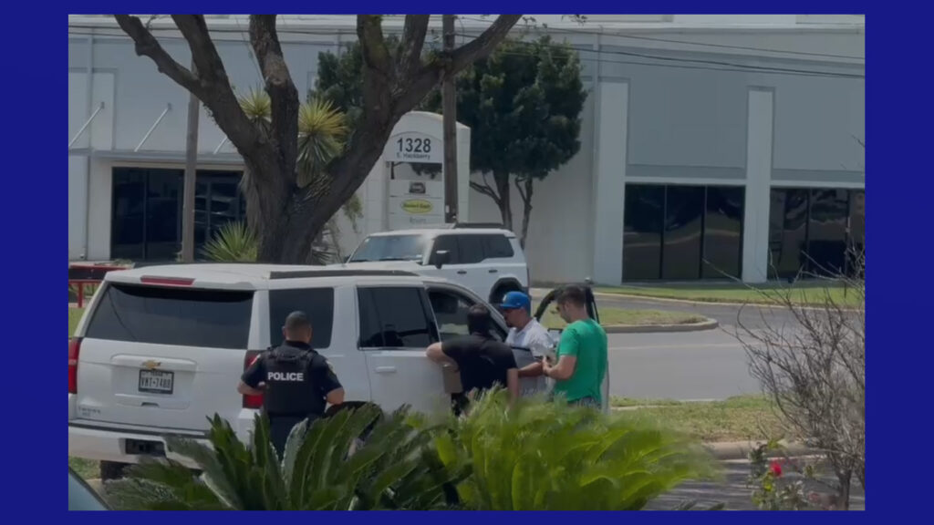 Agentes federales realizan arresto en McAllen