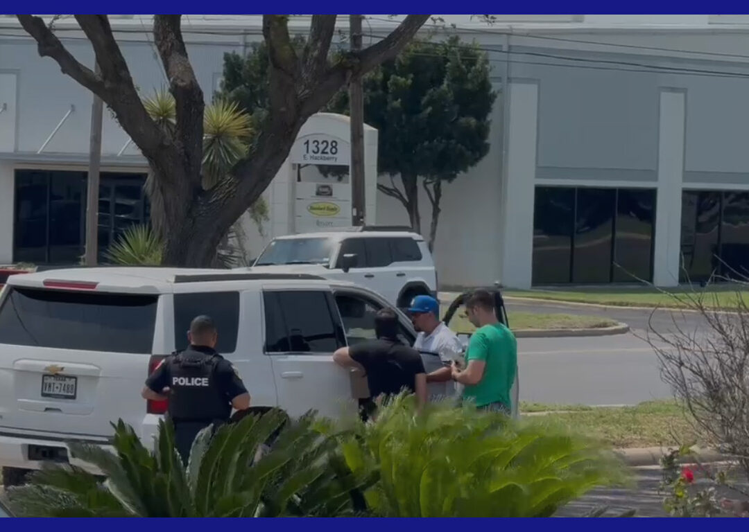 Agentes federales realizan arresto en McAllen