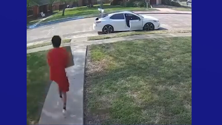 Captado en Cámara: Robo de paquetería en San Benito