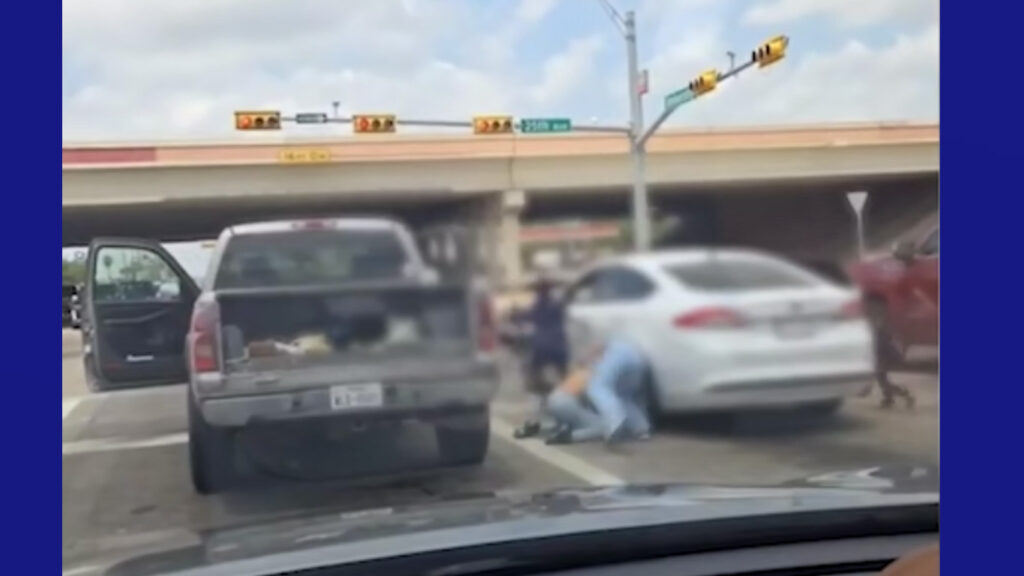 Incidente de ira al volante en Edinburg queda captado en cámara