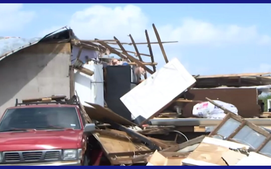 Familias en Donna lo pierden todo tras el paso de una tormenta severa